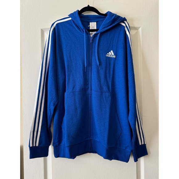 adidas Other - Adidas Essentials French Terry
3-Stripes Full-Zip Hoodie ✨NWT✨